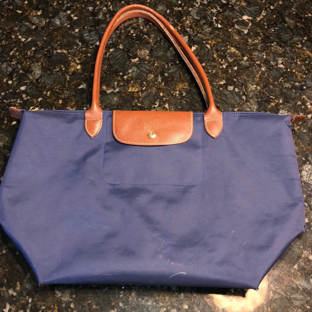 Long champ bag (navy)